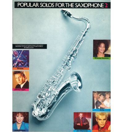 Popular solos for the saxophone vol.2 (Sax+Accords...