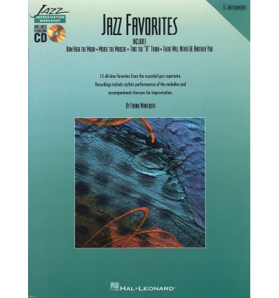 Jazz favorites+Playalong CD. 15songs: Bewitched,By...