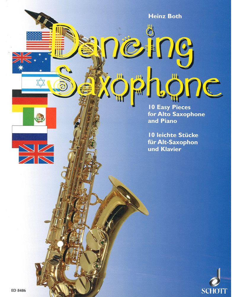 Dancing saxophone : 10 leichte Stücke (sax alto 