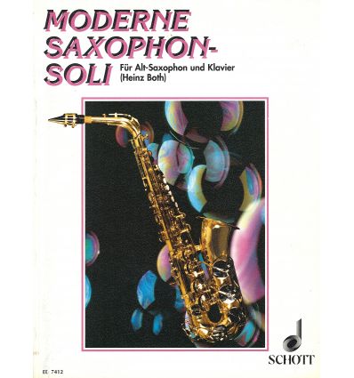 Moderne Saxophon-Soli (Version sax alto & piano) P...