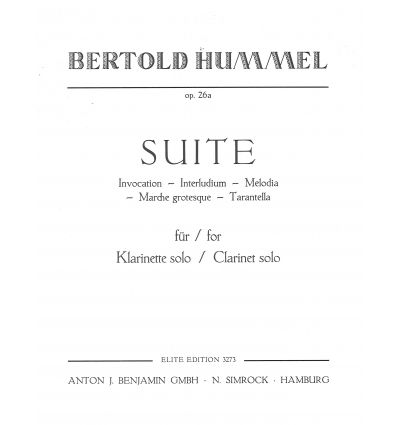 Suite (Clar. seule, 1965)