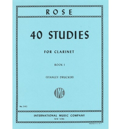 40 Studies vol.1 (= 40 Etudes, ed. IMC2108 (Intern...