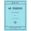 40 Studies vol.1 (= 40 Etudes, ed. IMC2108 (Intern...