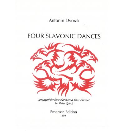 4 Slavonic Dances (arr. 4 cl sib ou 4 cl + cl. bas...