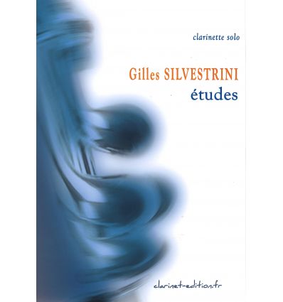 Etudes pour clarinette. Clarinet edition, 2015