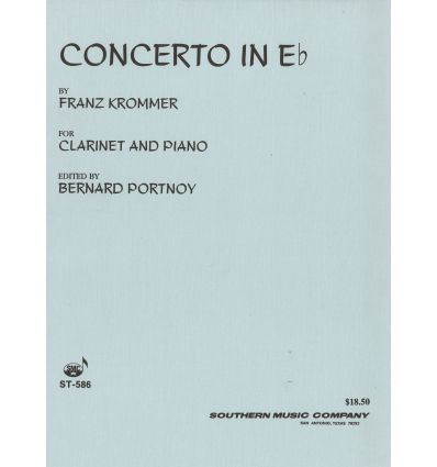 Concerto in E = Mib op.36, red.cl & pno. éd. South...