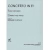 Concerto in E = Mib op.36, red.cl & pno. éd. South...