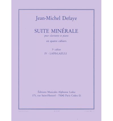 Suite minérale 3e cahier. 4 : Lapis-Lazuli