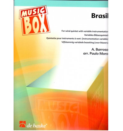 Brazil Potpourri (Medley) 5 voix instr. (5 cl, 5 s...