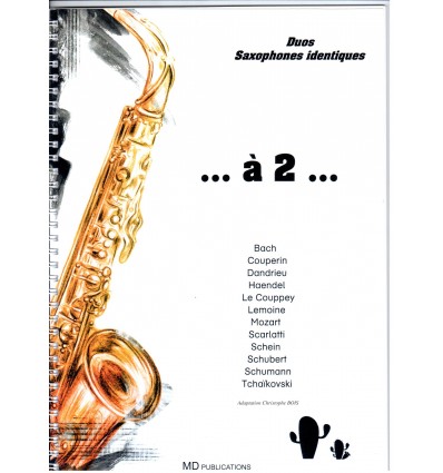 A 2... duo de sax id.: Bach Couperin Dandrieu Haen...