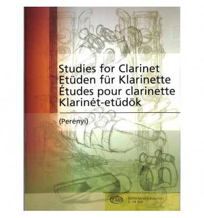 Etüden für Klarinette = 169 Studies for clarinet