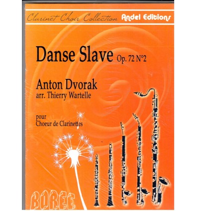 Danse slave op.72 N°8, arr. ensemble de clarinette...