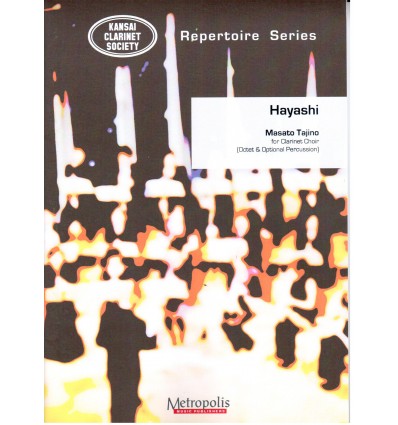 Hayashi, clarinet choir (Eb, 3 bb, alto, bass, con...
