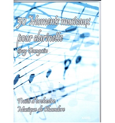 50 Moments Musicaux pour clarinette