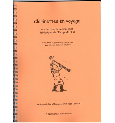 Clarinettes en voyage. Score+CD,Déb. à avancé. Mus...