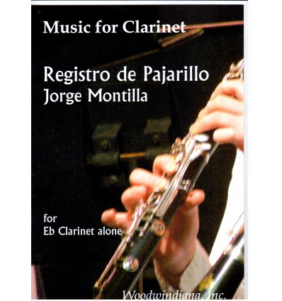 Registro de Pajarillo for E-flat solo clarinet = p...