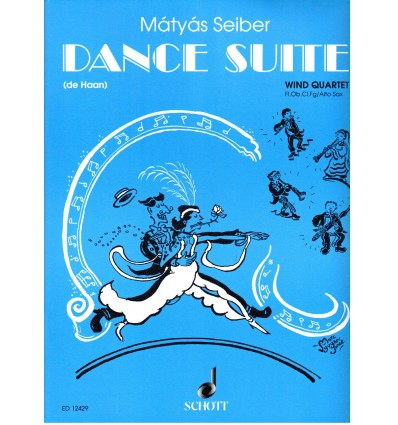 Dance Suite,arr. quat. vent (fl, hb, cl, bn ou sax...