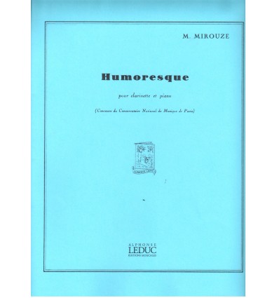 Humoresque (clarinette et piano) PP