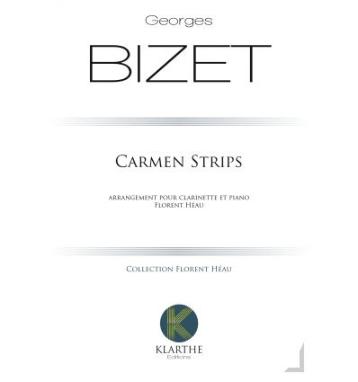 Carmen strips, arr. clarinet & piano. Themes of Ca...