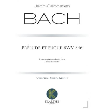 Prélude et Fugue BWV546, arr. quintette à vent. 12...