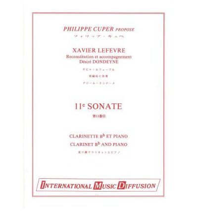 11e Sonate (éd. I.M.D.)