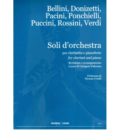 Soli d'orchestra per cl & pianoforte:Bellini, Doni...
