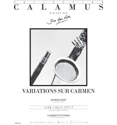 Variations sur Carmen (cl & piano) réimpression sa...