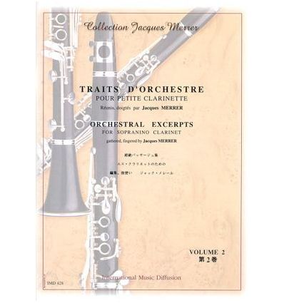 Traits d'orchestre cl.mib vol.2 (Albeniz Bartok Be...