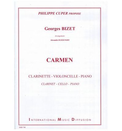 Carmen, arr. clarinette, violoncelle et piano. 201...
