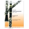 Sonate N°1 op.161 pour clarinette et piano. 1st ed...