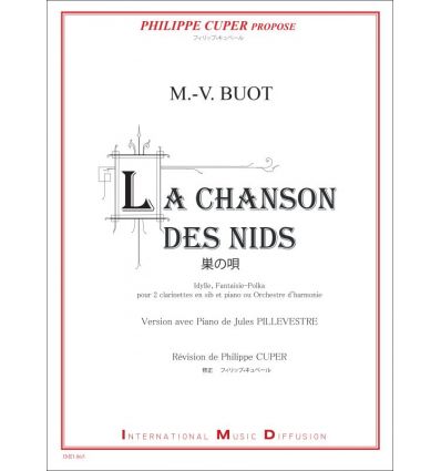La Chanson des Nids, 2 clarinettes et piano. Idyll...