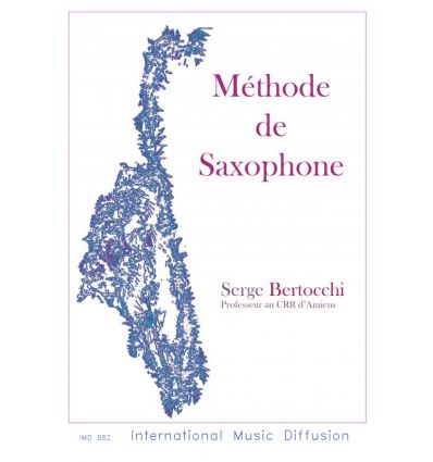 Méthode de saxophone (ed. Imd-Arpeges, sept.2011. ...