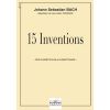 15 Inventions (2 clar. sib & basse), ed. Delatour ...