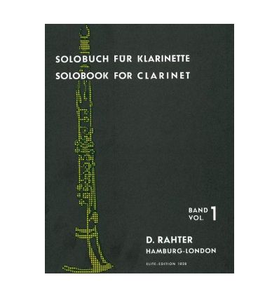 Solobook for clarinet vol..1: Mozart: K622, Neukom...