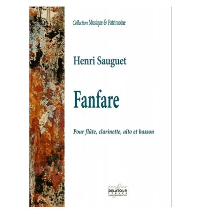 Fanfare (Fl, Cl.en la, Alto, Basson). Score & Part...
