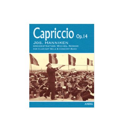 Capriccio opus 14 (clarinet & Concert Band = clari...