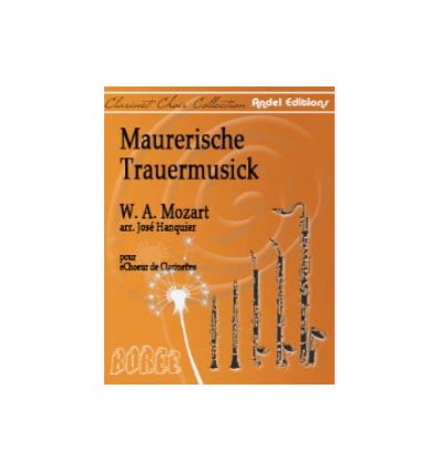 Maurerische Trauermusick, arr. clarinet ensemble =...