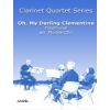 Oh My Darling Clementine, arr. 4 clarinettes (3 si...
