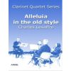 Alleluia in the old style for clarinet quartet (4 ...