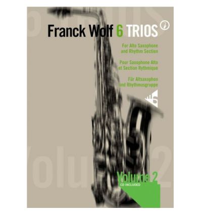 6 Trios vol.2 (3 sax altos +rythmique) +CD version...