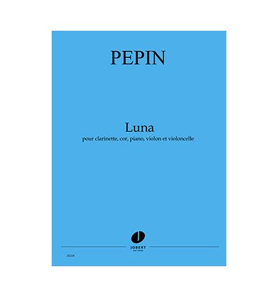 Luna (Clar,cor,piano,vln,vlc) score & parts, 13mn, 2016