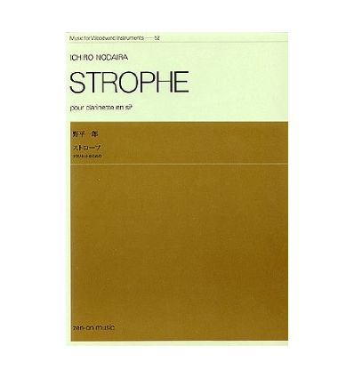 Strophe pour clarinette (publ. 2000)