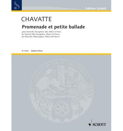 Promenade et petite ballade (Version cl & piano) P...