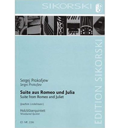 Romeo & Julia Suite. Wind Octet,Score and Parts (=...