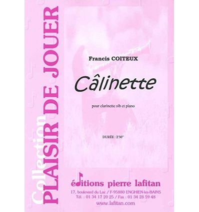 Calinette (CMF 2003 : 3e année)
