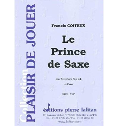 Le Prince de Saxe (prép.) sax & piano