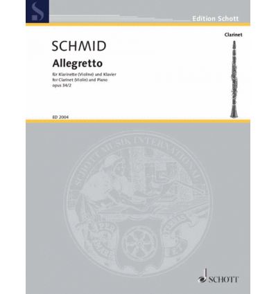 Allegretto op.34/2, Klarinette (Violin)& Klavier =...