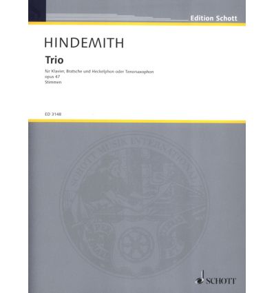 Trio op.47 : Alto, Sax ten en ut (Ou heckelphone) ...