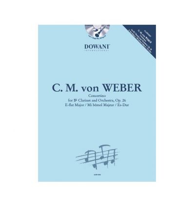 Concertino op.26 nouv. ed. Dowani (score gd format...