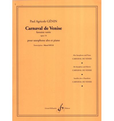 Carnaval De Venise Fantaisie Variee Opus 14